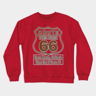 Route 66 Sants Monica Crewneck Sweatshirt